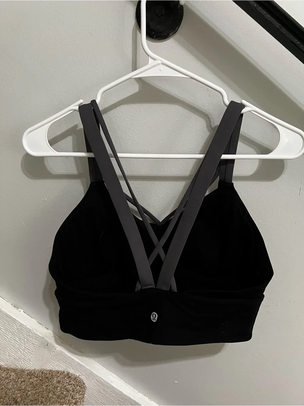 lululemon athletica Black Strappy Sports Bra